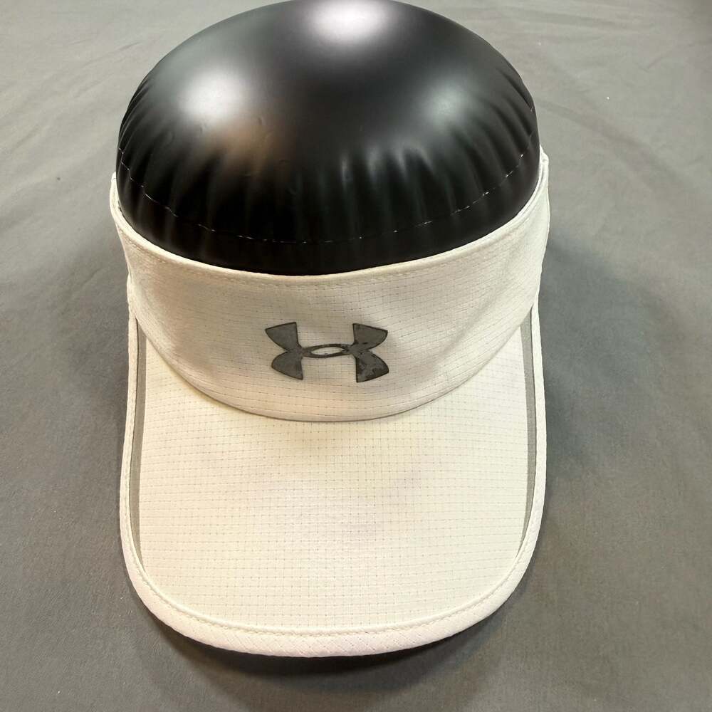 Under Armour White Men's Shadow Visor Cap OSFA Adjustable